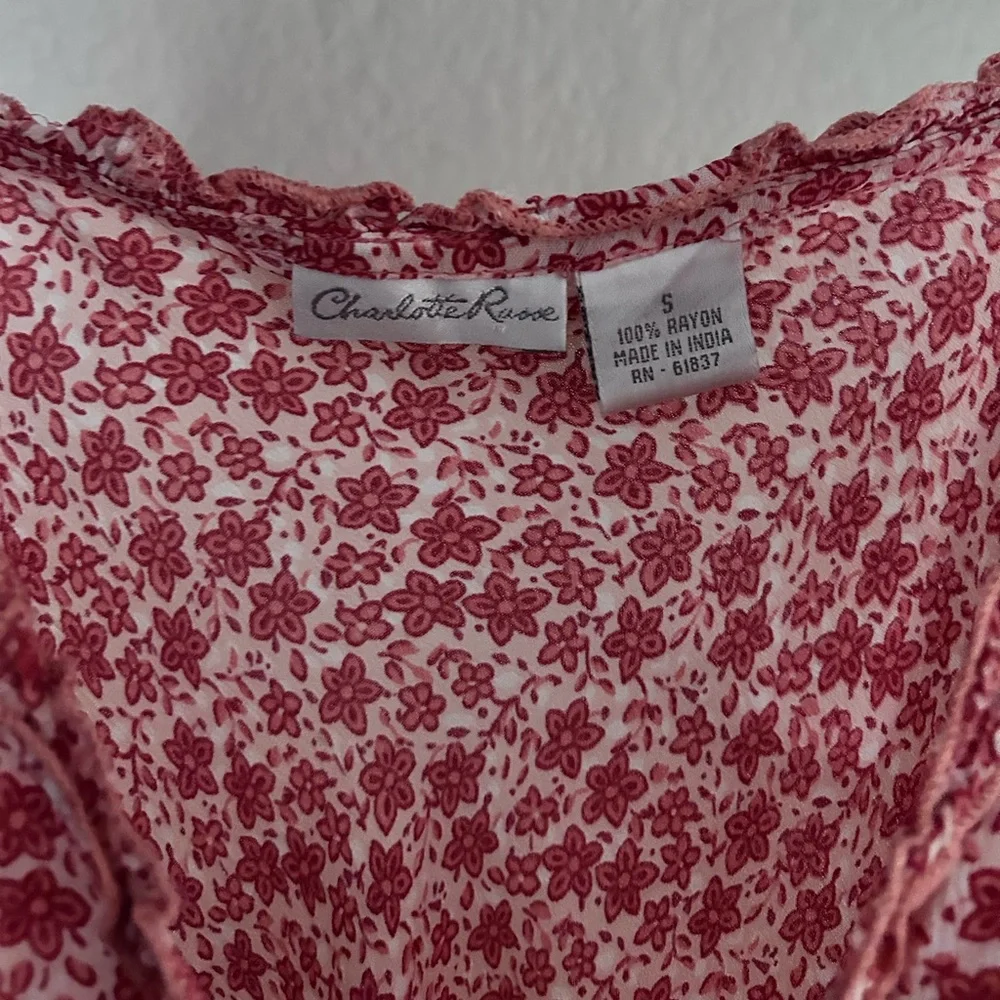 Y2K Ditzy floral Charlotte Russe Dress - Picture 8 of 12